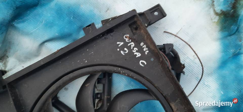 Opel Corsa c wentylator chłodnicy benzyna Siechnice