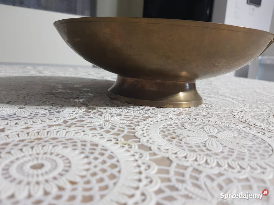 Patera misa mosiężna indyjska Wola Podłężna