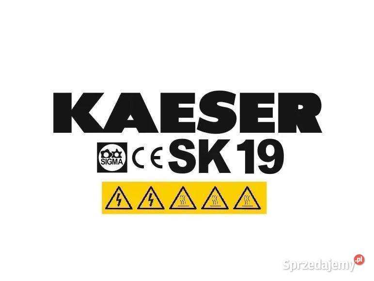 Naklejki oklejenie naklejka KAESER SK 19 Janików sprzedam