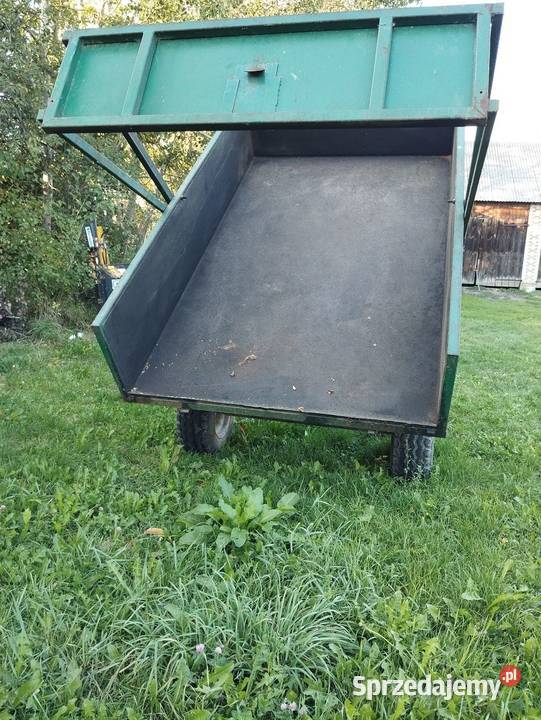 Przyczepka rolnicza wywrotka Przyczepy rolnicze lubelskie Gorzków-Wieś