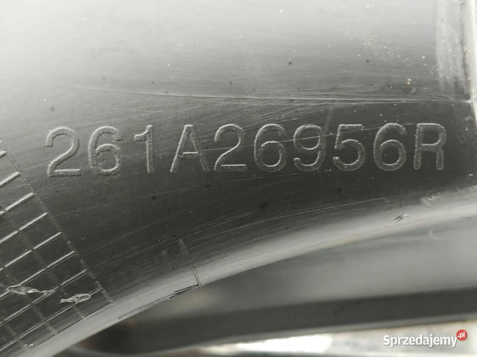 Ramka halogenu Renault Clio V 261A26956R prawa osobowe Żelazków