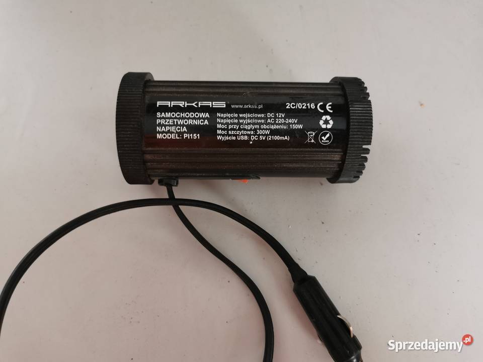 Przetwornica samochodowa 12v 220 240v Zgierz
