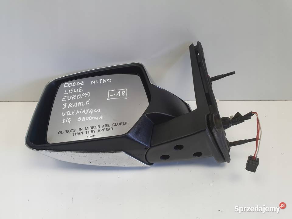 LUSTERKO Dodge Nitro 0611r LEWE KIEROWCY europa Lusterka zewnętrzne Rudka