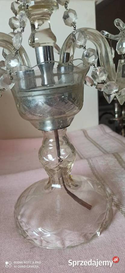 Lampa kryształowa Cristal z Genui Gdańsk