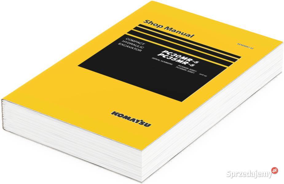 KOMATSU PW118 PW Instrukcja obsługi DTR katalog Szamotuły