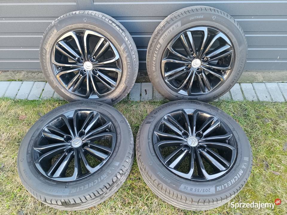 Alufelgi z oponami 20555 R16 Peugeot Citroen wielkopolskie Pleszew