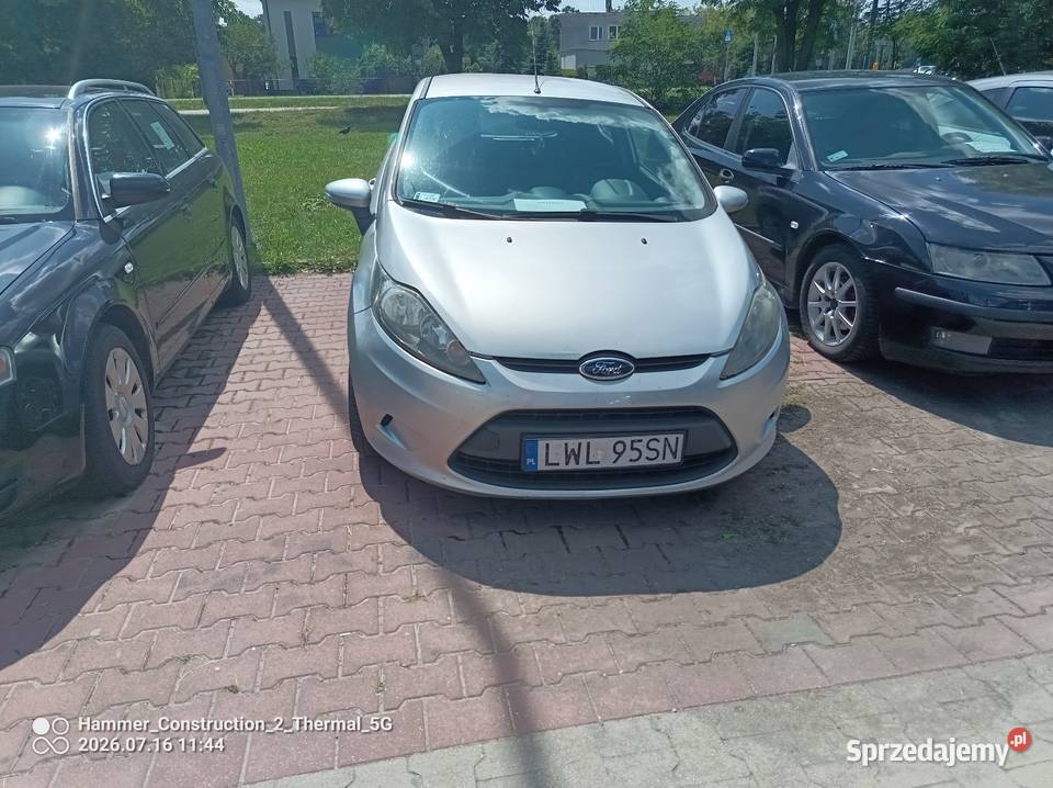 Ford Fiesta 2009r 18 diesel 75 auto elektryczne lusterka Włodawa