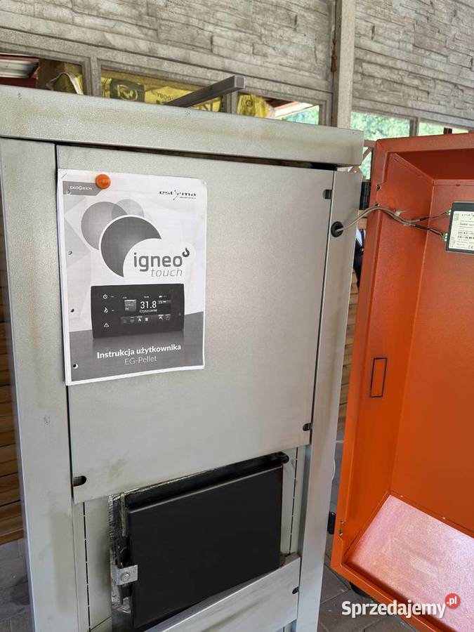Kocioł Piec na pellet 25 kW EKOGREŃ EGPELLET Radomsko