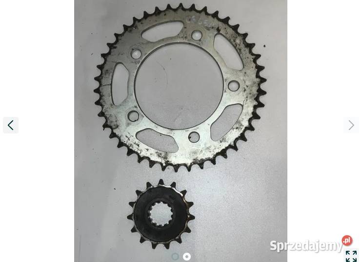 Zębatka zębatki Honda CB 650F ABS 2018r Ostrów Wielkopolski
