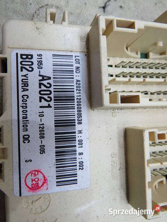 SKRZYNKA BEZPIECZNIKÓW KIA CEED II 91950A2021
