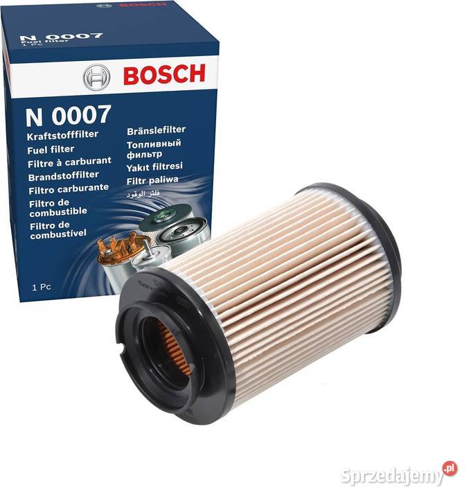 Filtr paliwa N0007 BOSCH 1457070007 Audi A3 Golf