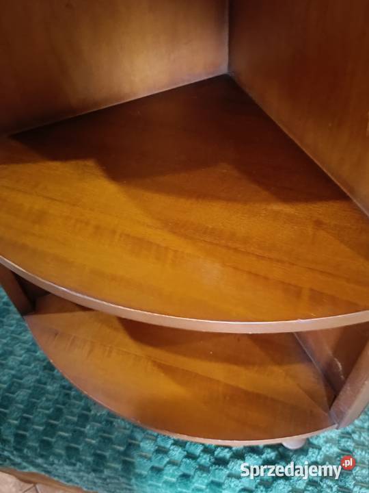 Szafka witrynka narożna dąb ludwik Lipno