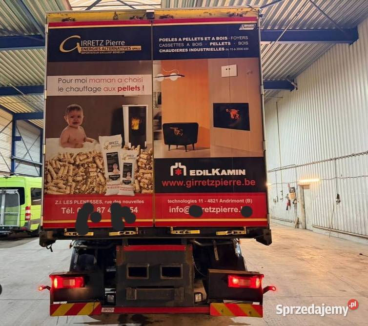 Volvo FH 460 do przewozu pelettu ziarna mazowieckie Warszawa