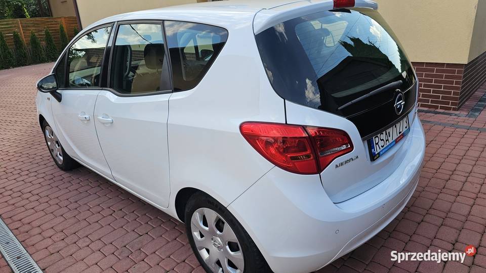 Opel Meriva 17CDTI 110 2011r biała perła met Rej Zarszyn