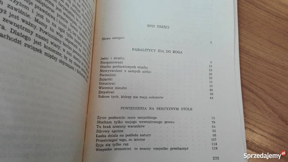 Rozważania powiedzenia ks Michał Horatczuk Gdańsk sprzedam