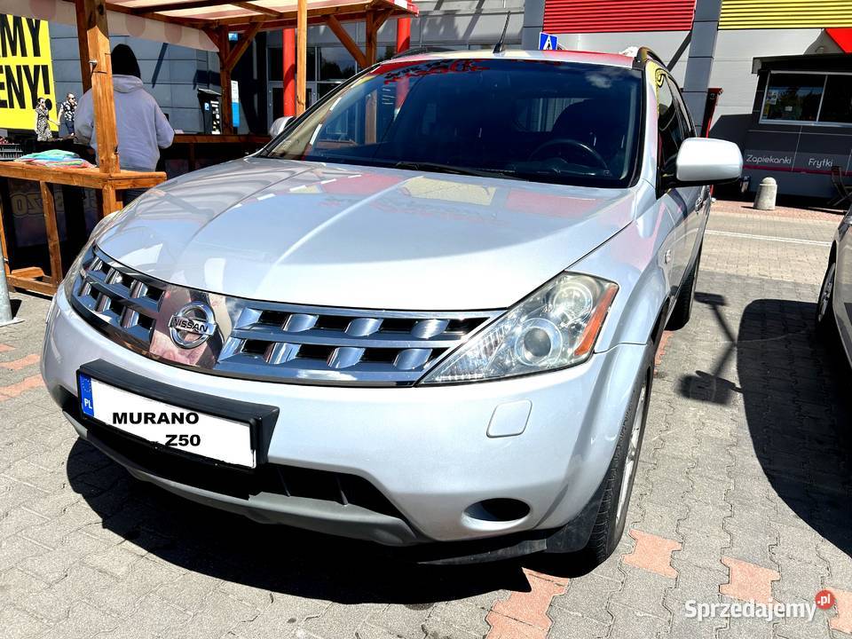 Nissan Murano Z50 Samochód Osobowy wygodny SUV napęd 4x4 3.5L Benzyna 234KM