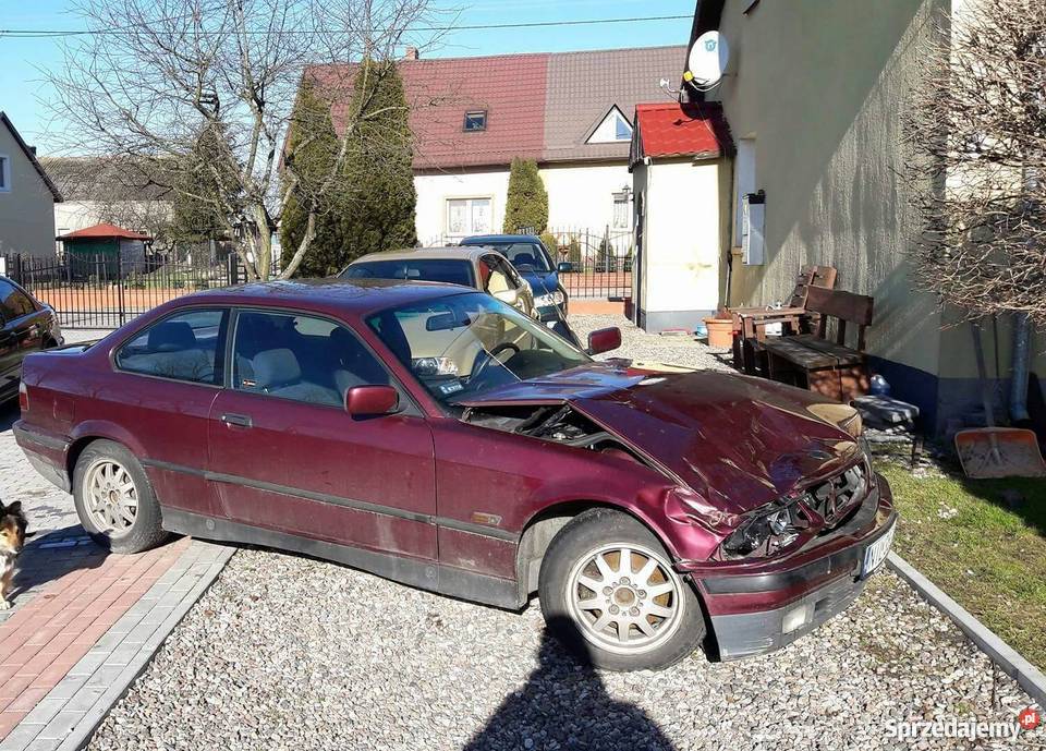 Sprzedam bmw e36 coupe na części Girgajny sprzedam