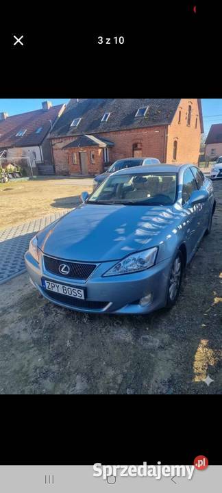 Lexus is 220d 160KM zachodniopomorskie Choszczno sprzedam