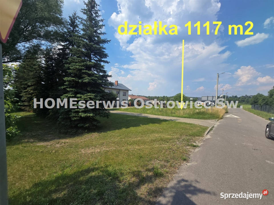 Działka 1117m2 Ostrowiec Świętokrzyski Sprzedaż