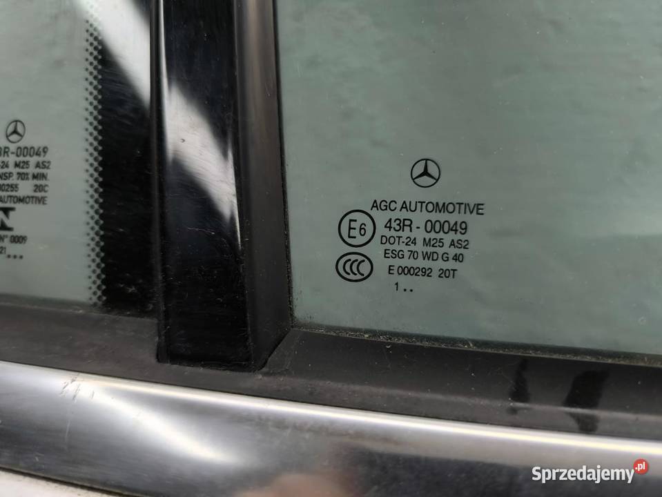 DRZWI PRAWY TYŁ KOMPLETNE MERCEDES W204 LIFT wielkopolskie