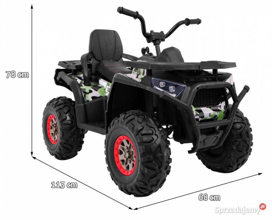 Quad na akumulator 4x4 12V ATV Desert auto Warszawa