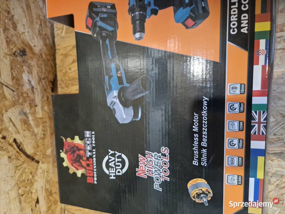 Zestaw narzędzi aku WKRĘTARKA SZLIFIERKA BT5015 Głogowa sprzedam