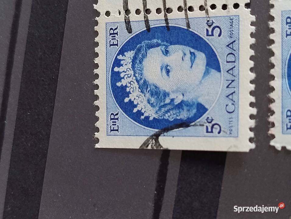 Znaczki Canada 5 centów Gdynia