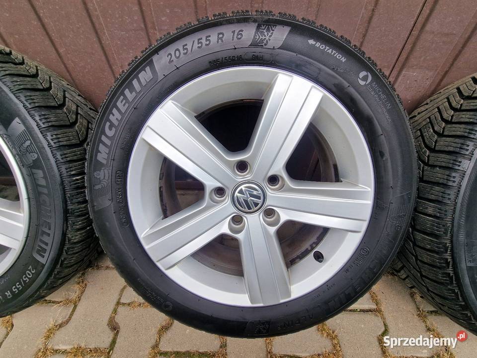 Koła zimowe VW 5x112 ET46 Michelin małopolskie Kraków
