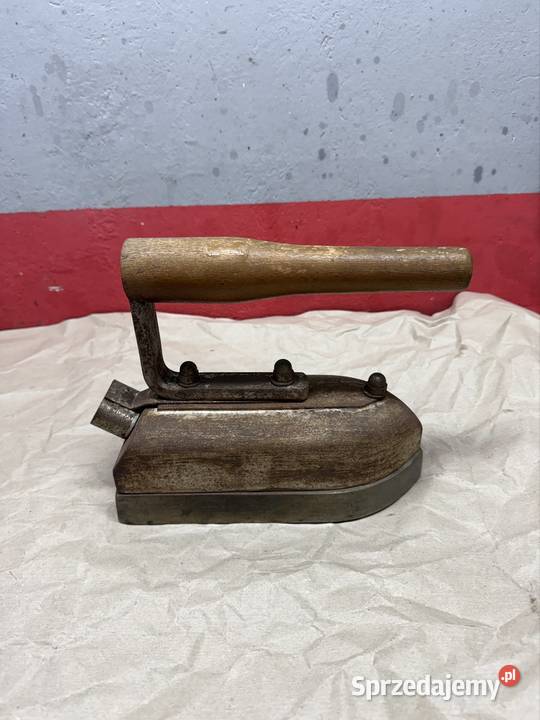 Stare zabytkowe żelazko Gidle