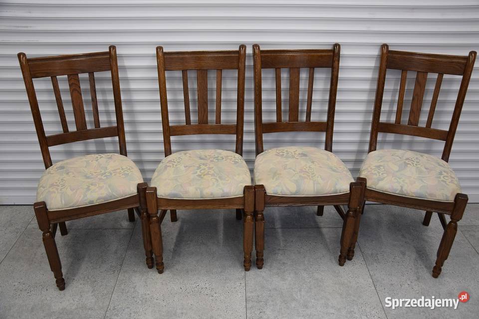 krzesła dębowe 6 sztuk nowe Olsztyn