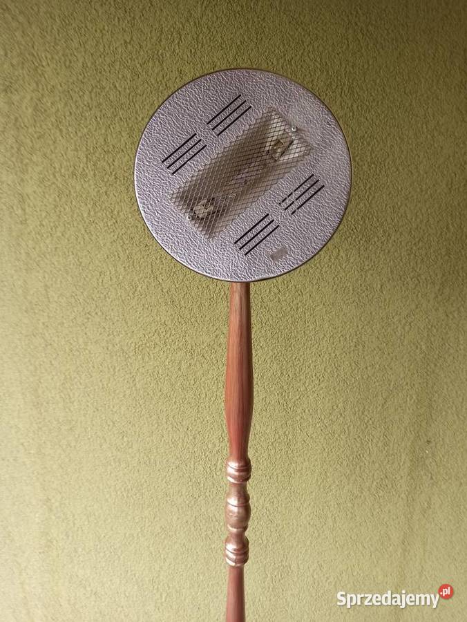 Stylowa lampa halogen drewniana Budzyń