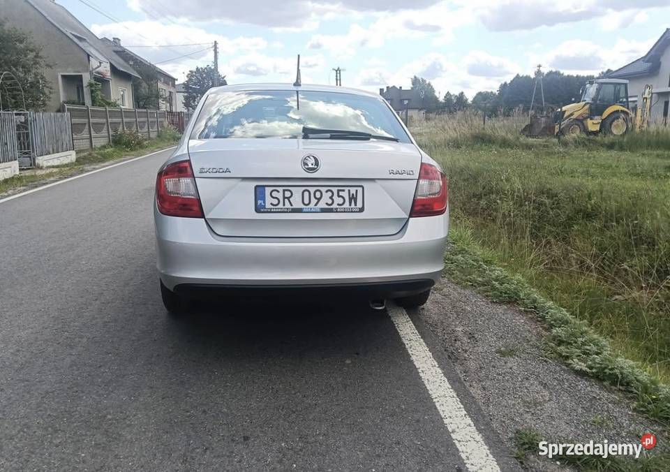 Skoda Rapid 2016r śląskie Myszków
