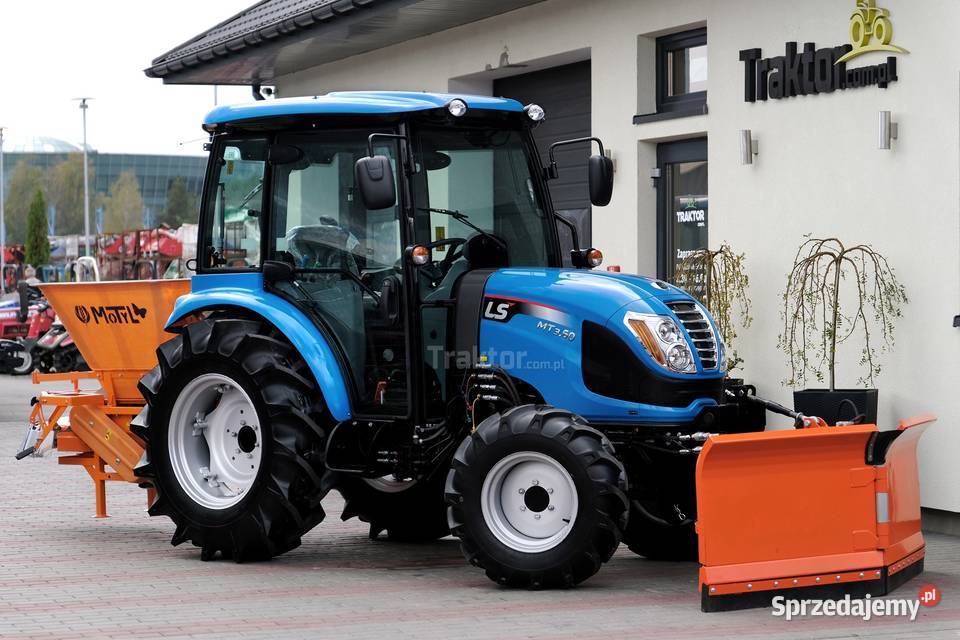 LS Tractor MT360 MEC 4x4 57 CAB Pług do śniegu Tajęcina sprzedam