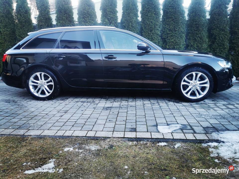 AUDI A6 C7 20 TDI 136 K 2013 r Kombi Manual bluetooth lubelskie Tomaszów Lubelski