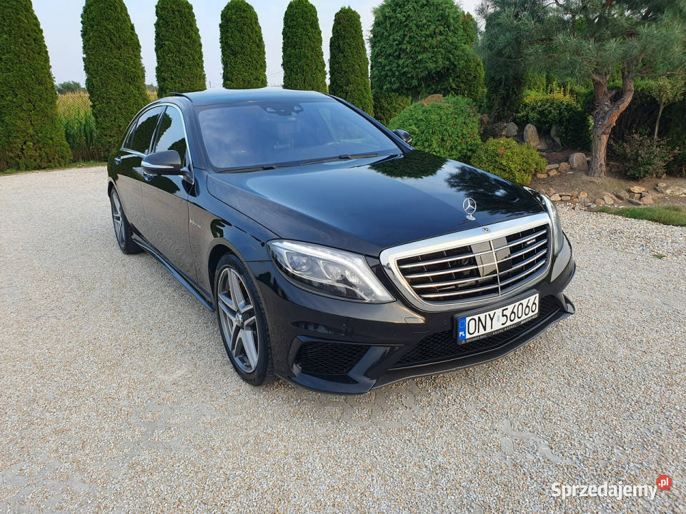 Mercedes S 63 AMG 585 Karbon Ceramika Burmester Motoryzacja opolskie Strobice
