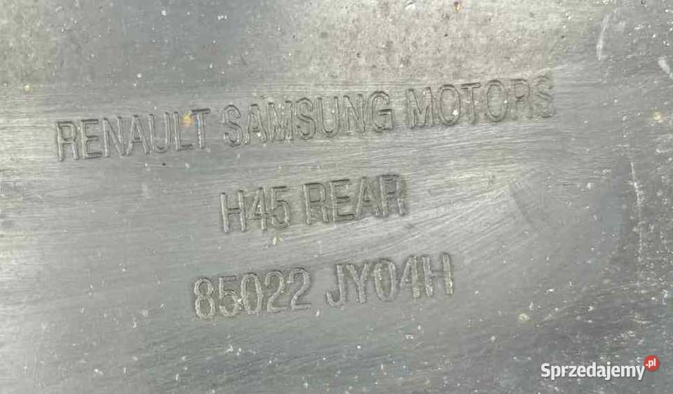 RENAULT KOLEOS ZDERZAK TYŁ 85022JY04H KOLOR terenowe Radom