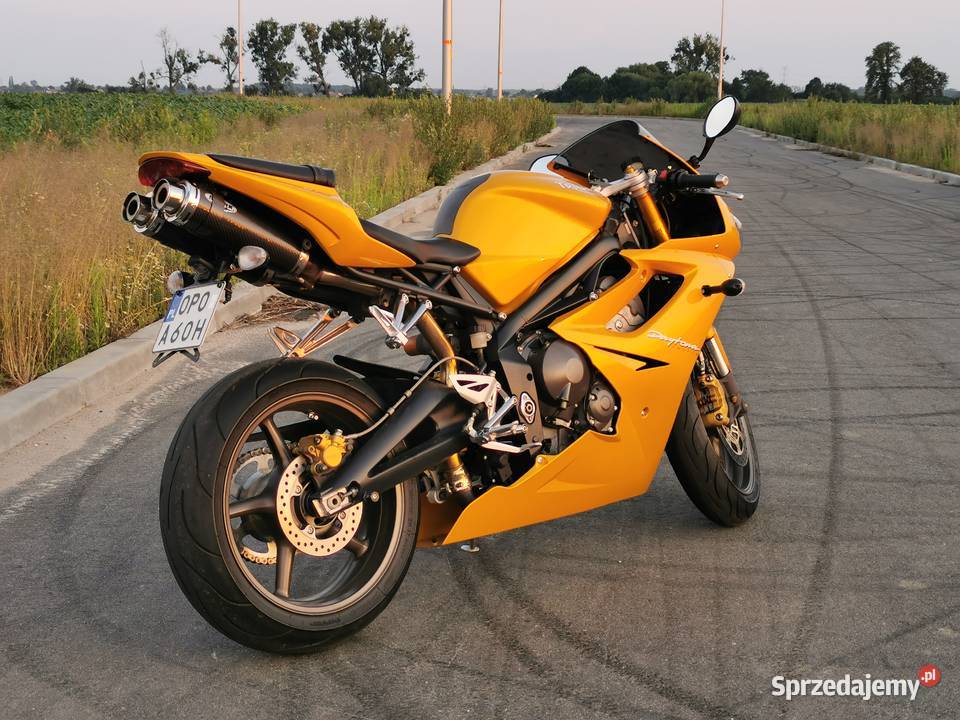 Triumph Daytona 675 z 2006 roku bezwypadkowy 1 nieuszkodzony opolskie Turawa