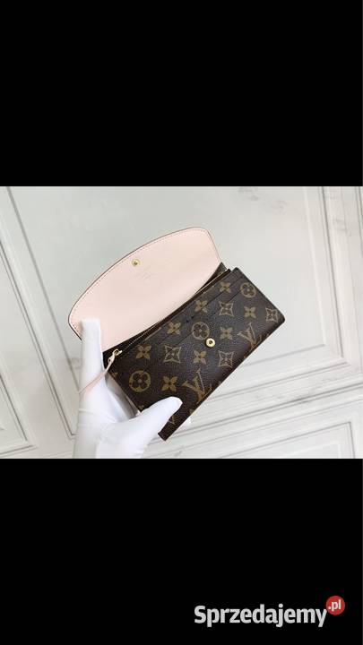 Portfel louis vuitton skóra canvas pudełko Dla mężczyzn