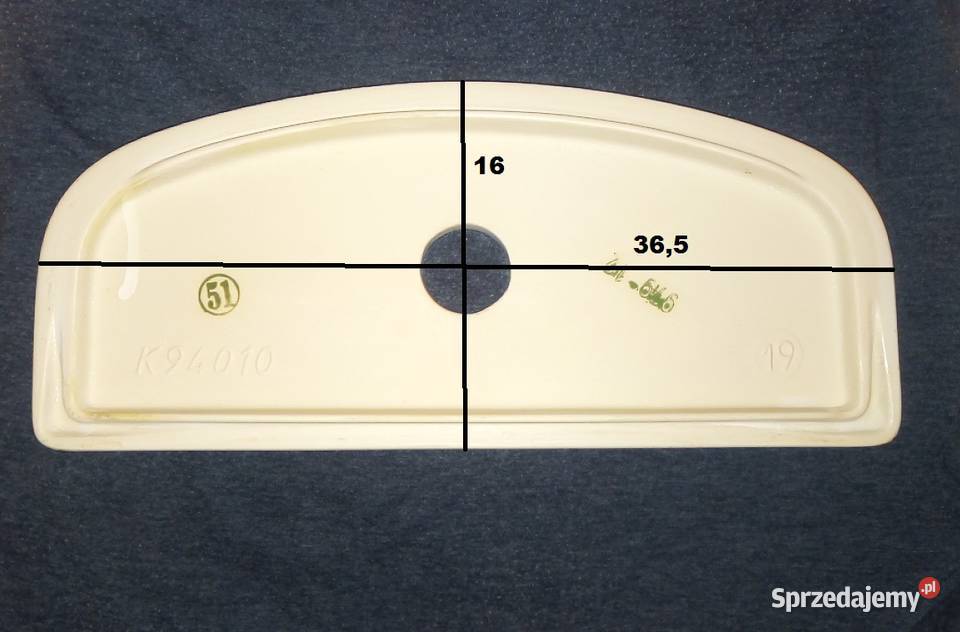 Pokrywa spłuczki Kolo 365 x 16 Warszawa