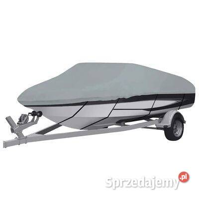 vidaXL Pokrowiec na łódź szary 830x370x40 93227 mazowieckie Warszawa