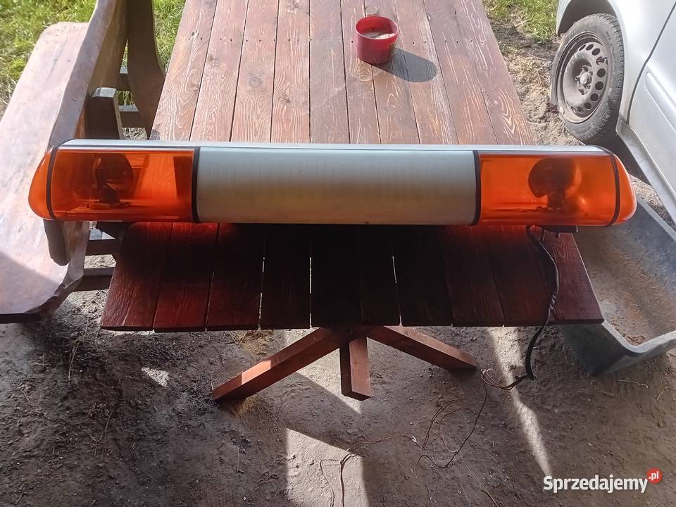 Belka ostrzegawcza kogut stroboskop Pozostałe Borkowice