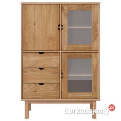 vidaXL Szafka OTTA 85x43x125 lita sosnasku351306