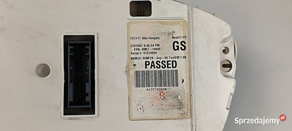 LICZNIK ZEGAR FORD FOCUS 4M5T10849 Lipno