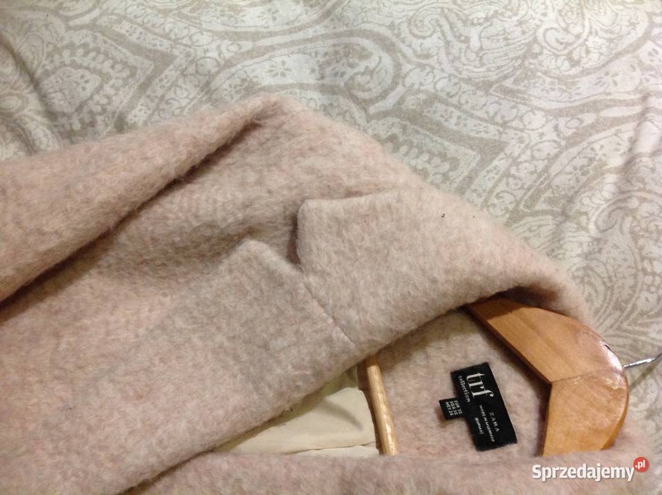 Płaszcz Zimowy Damski ZARA XS Wełniany Rozmiar 34(XS) Nowa Sól