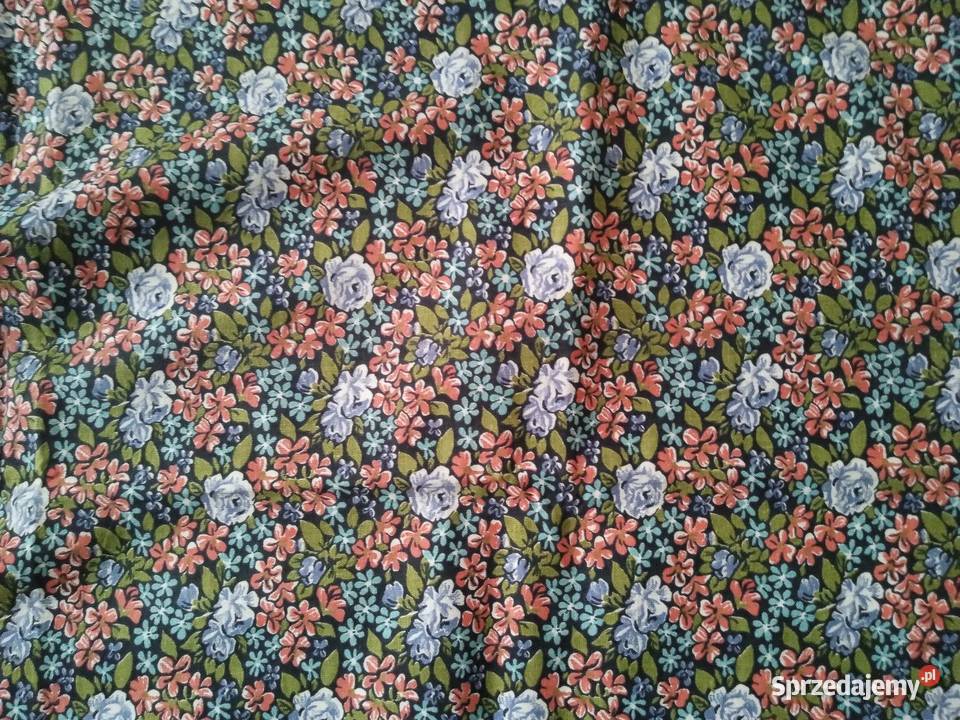 Tkaniny kolorowe z PRLU Tkaniny Mysłowice