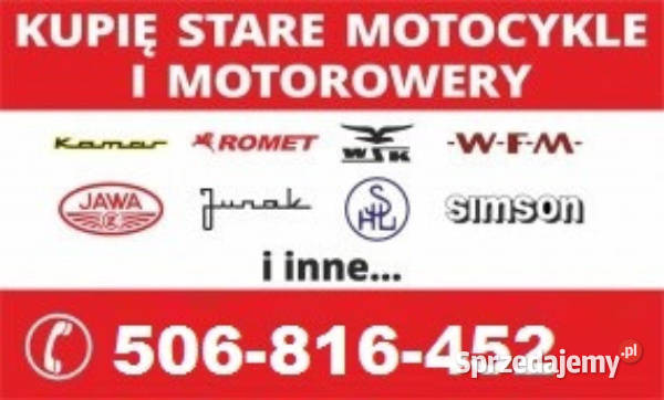 SKUP starych i zabytkowych motocykli PRL Biłgoraj