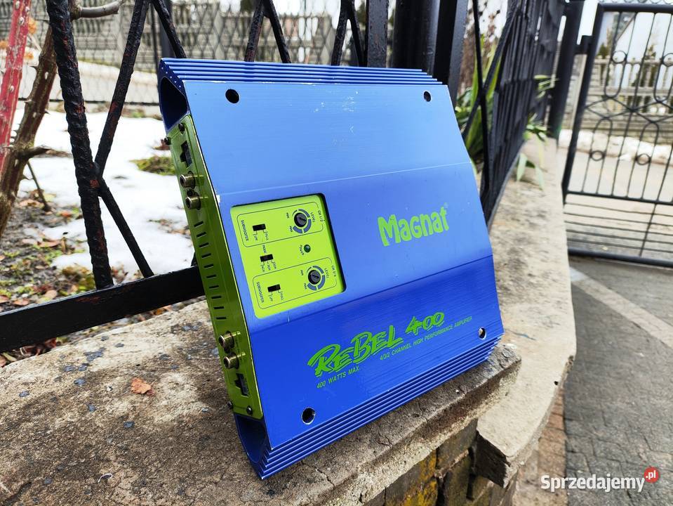 Wzmacniacz samochodowy 4 kanałowy Magnat ReBel Magnat