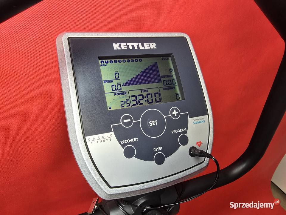 Mocny Rower Treningowy Kettler X3 Stacjonarny Ostrzeszów