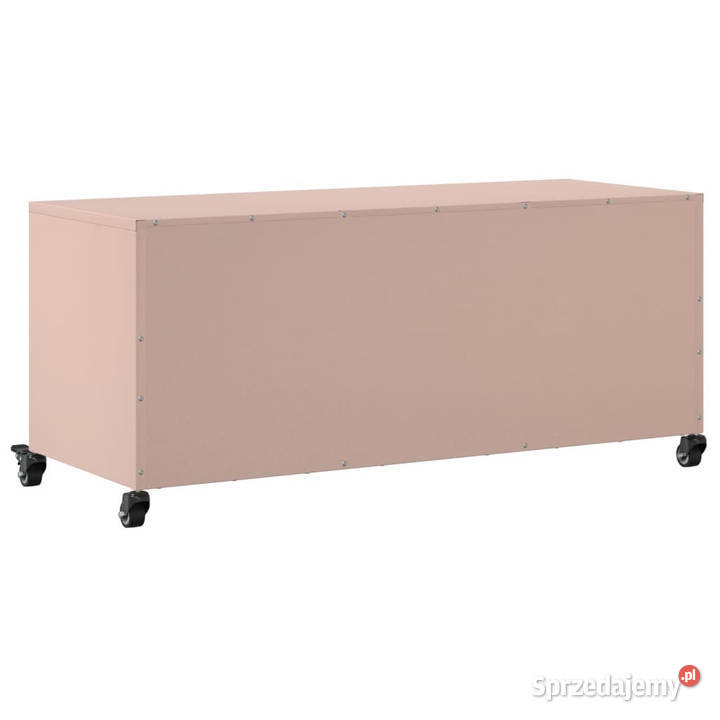 Szafka RTV różowa 1005x39x435 stal WM846663 Warszawa