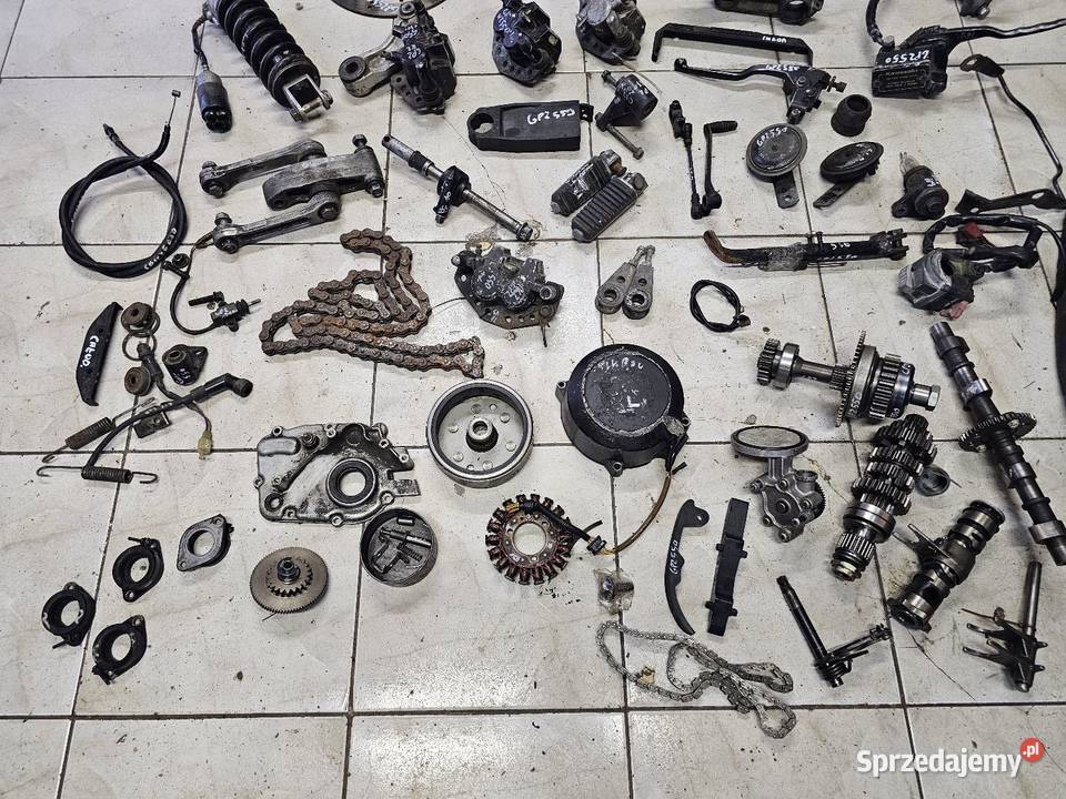 Kawasaki GPZ 550 części gpz550 linka tarcza